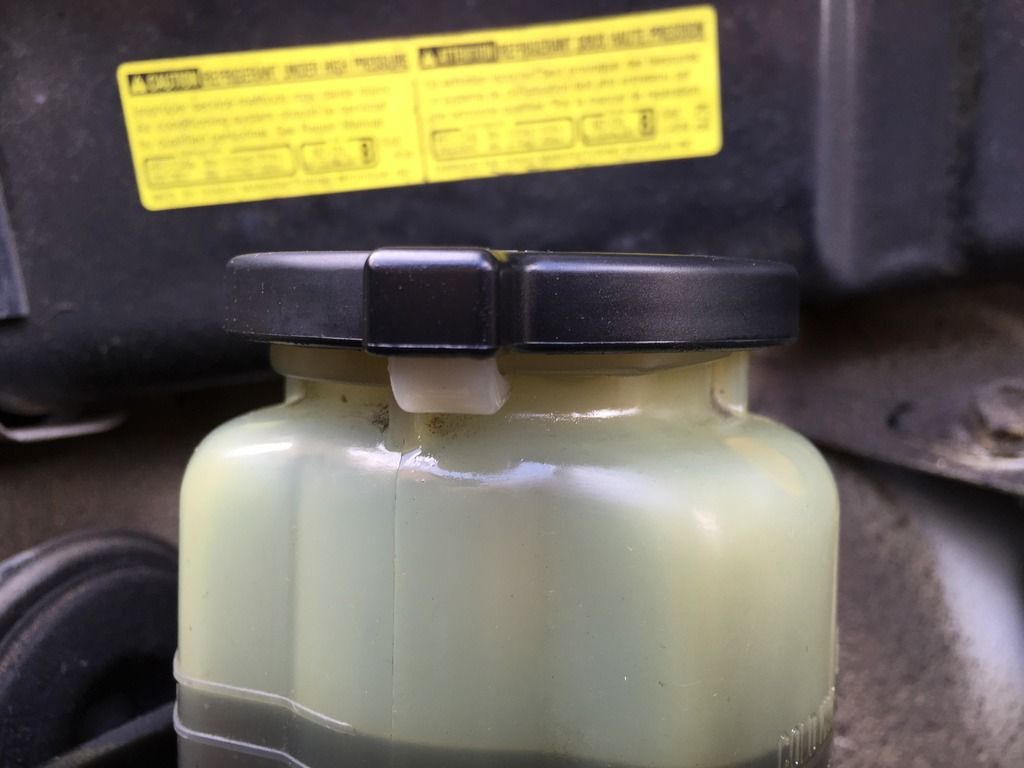 Power Steering Fluid Leaking Out of Reservoir Cap Toyota Sienna Forum